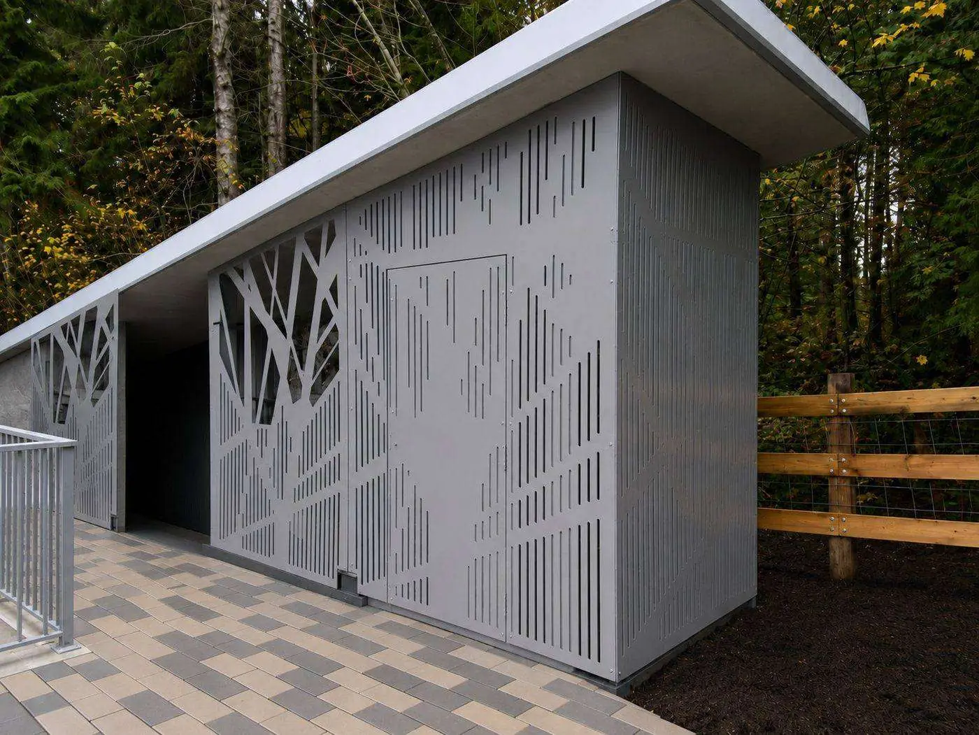 Custom aluminum and steel wall panels
